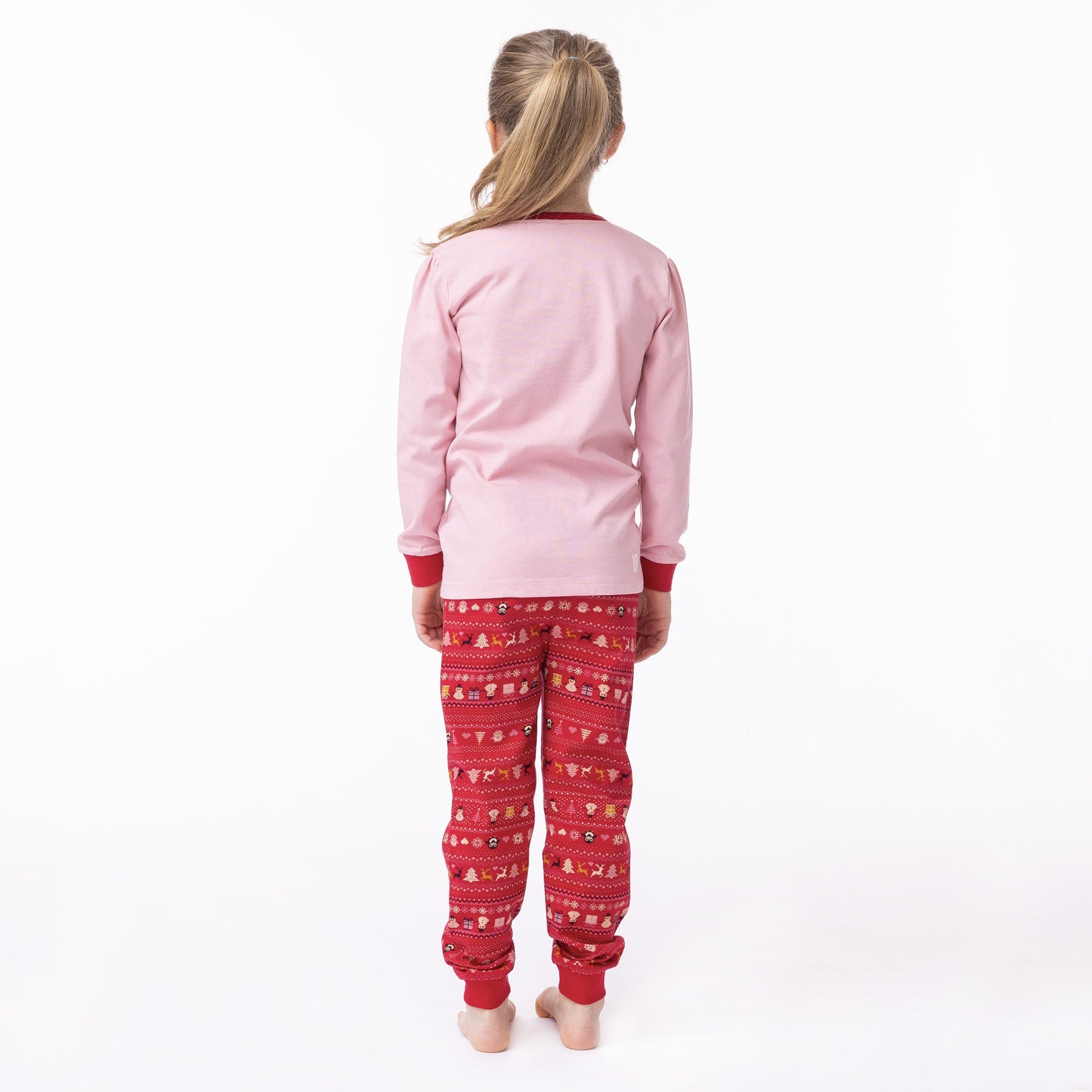 Pyjama pour enfant fille par Nano | F23P62 Rose | Boutique Flos, vêtements mode pour bébés et enfants