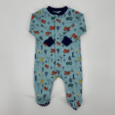 Pyjama pour bébé garçon par Nasri | BALABB00025 C. AQUA HAZE | Boutique Flos, vêtements mode pour bébés et enfants