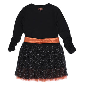 Robe Nanö pour enfant fille - F2130-08 Noir - Boutique Flos, vêtements pour bébés et enfants