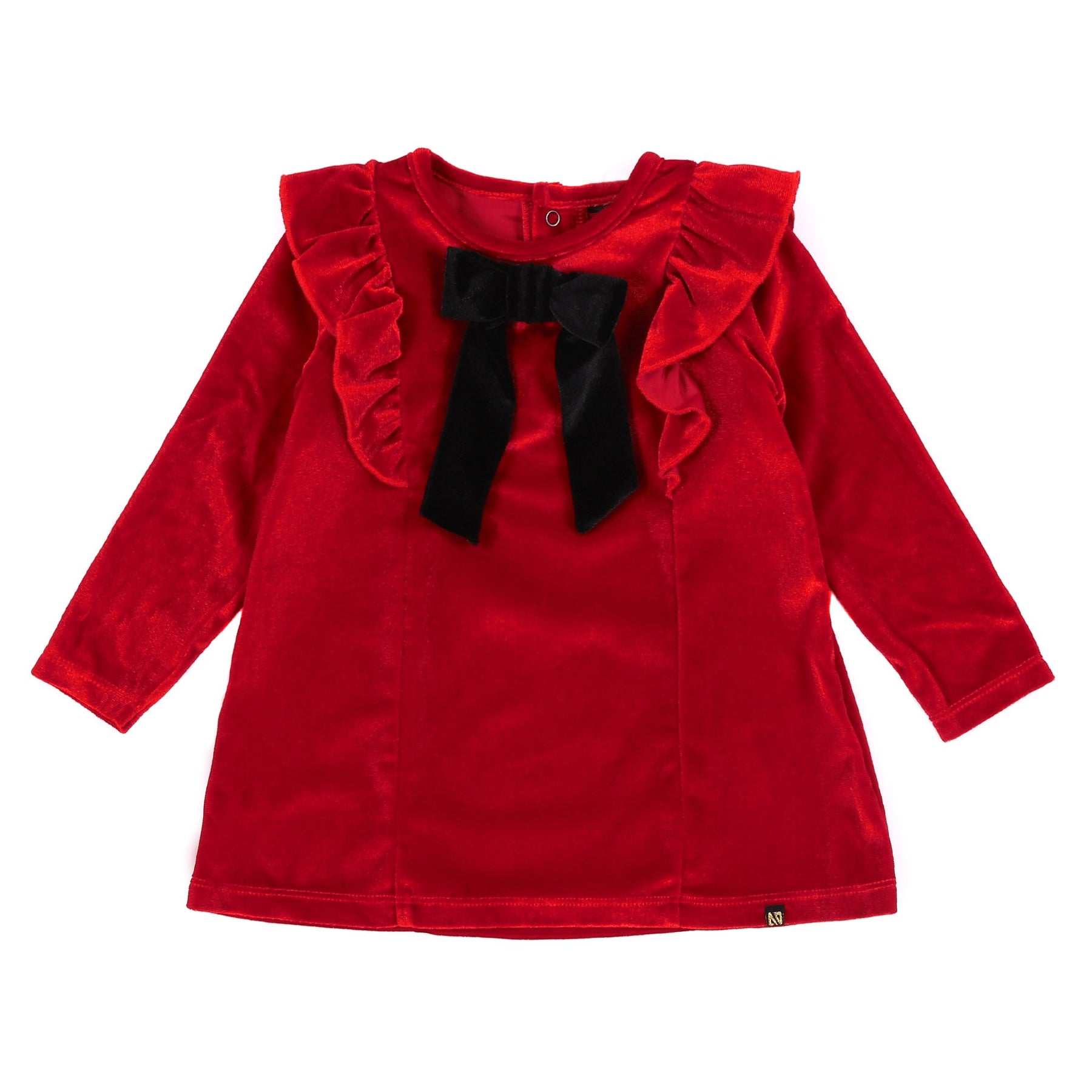 Tunique Nanö pour bébé fille - F2170-01 Rouge - Boutique Flos, vêtements pour bébés et enfants