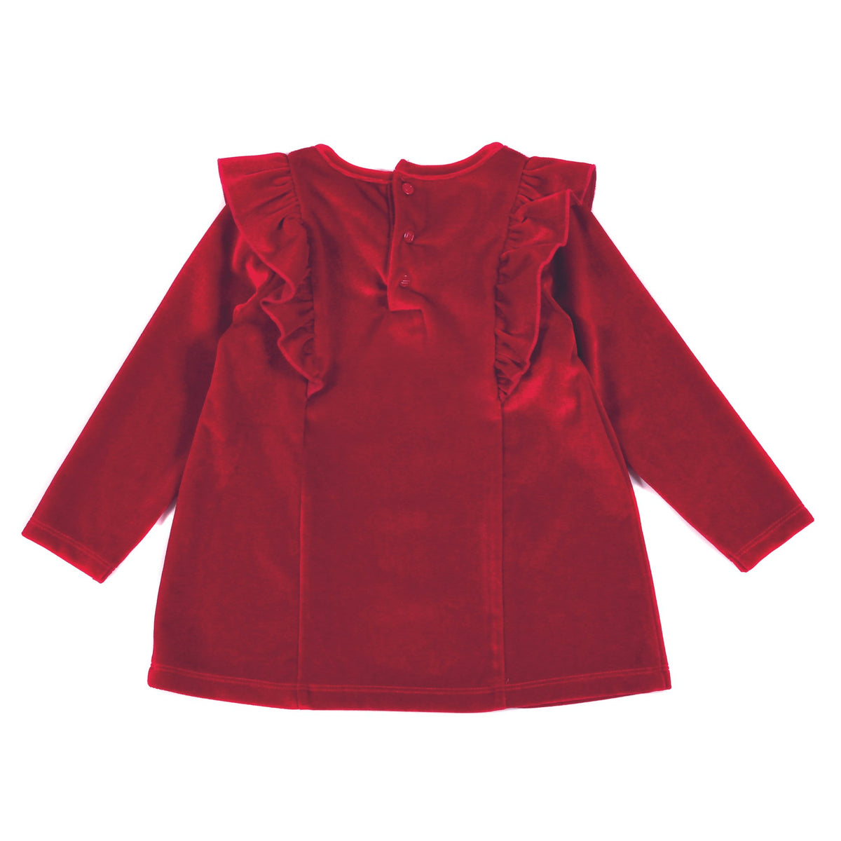 Tunique Nanö pour bébé fille - F2170-01 Rouge - Boutique Flos, vêtements pour bébés et enfants