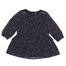 Robe pour bébé fille par Nanö - F2170-06 Noir - Boutique Flos, vêtements pour bébé fille bébés et enfants