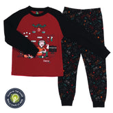Pyjama Nanö pour enfant garçon - F21P11 Rouge - Boutique Flos, vêtements pour bébés et enfants