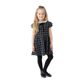 Collants pour enfant fille par Nanö | F2230-21 Noir | Boutique Flos, vêtements mode pour bébés et enfants