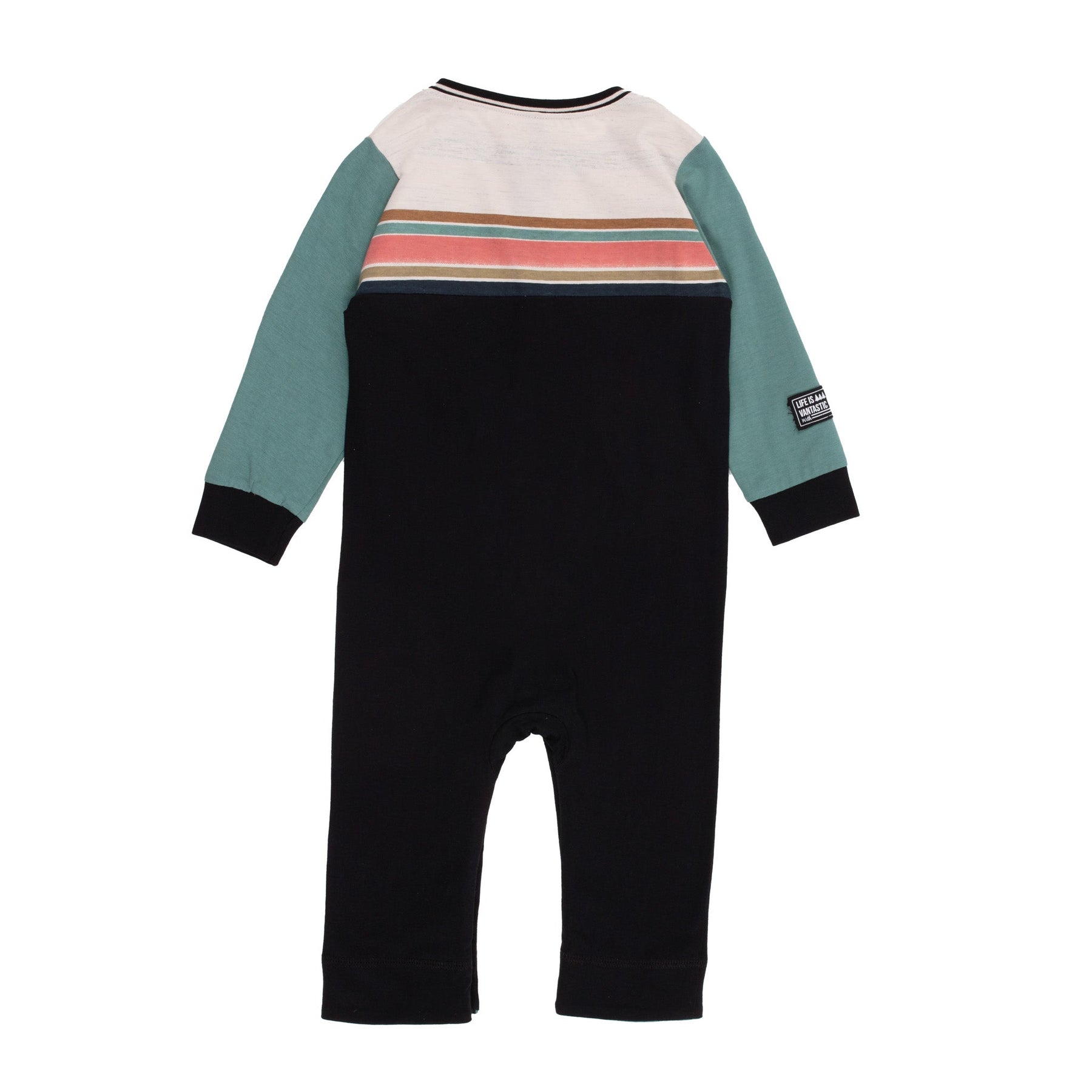 Une-pièce pour bébé garçon par Nanö | F2251-09 Noir | Boutique Flos, vêtements mode pour bébés et enfants