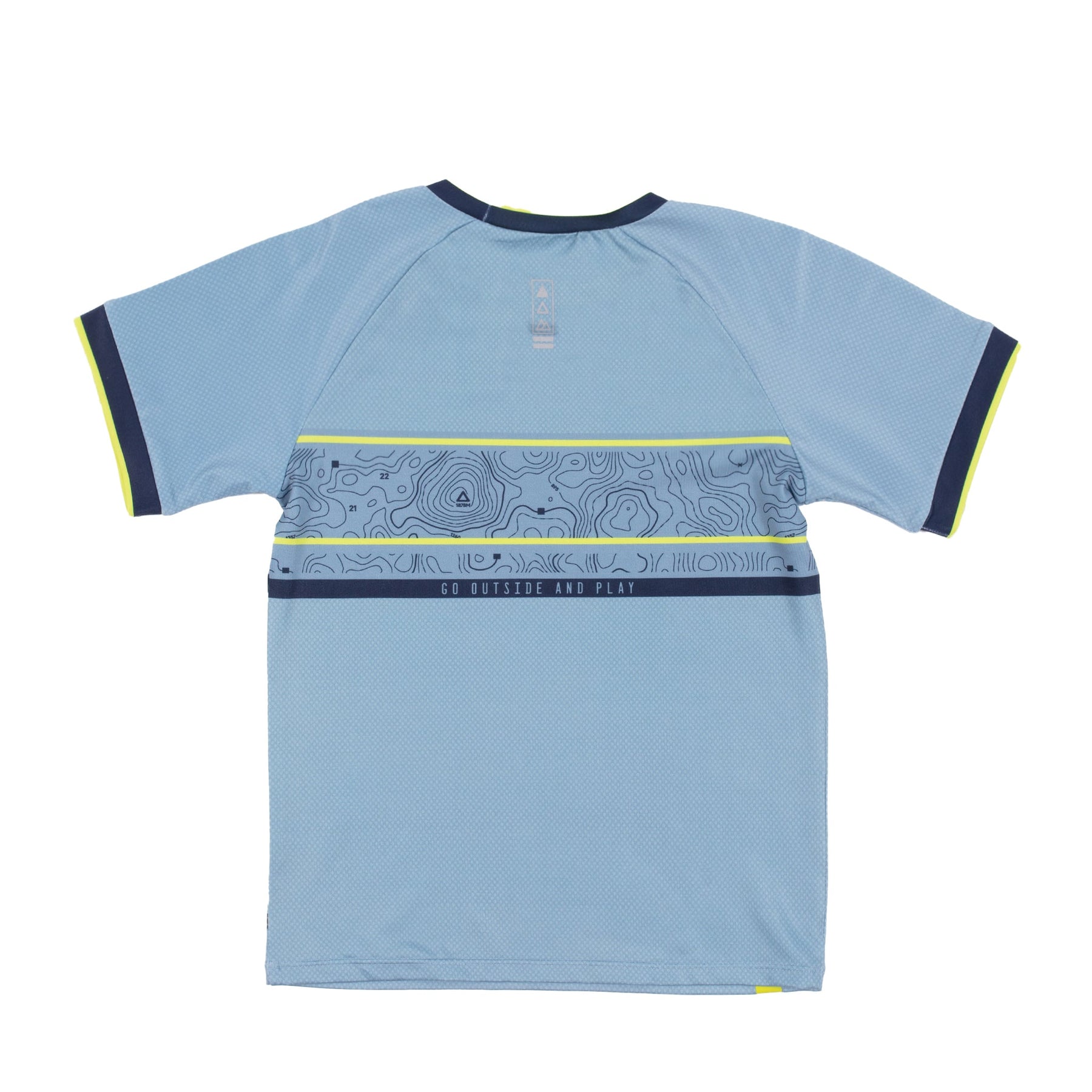 T-shirt athlétique pour enfant garçon par Nanö | F22A81-02 Turquoise | Boutique Flos, vêtements mode pour bébés et enfants