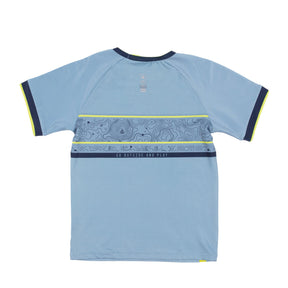 T-shirt athlétique pour enfant garçon par Nanö | F22A81-02 Turquoise | Boutique Flos, vêtements mode pour bébés et enfants