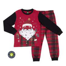 Pyjama deux-pièces pour enfant garçon par Nanö | F22P07 Rouge | Boutique Flos, vêtements mode pour bébés et enfants