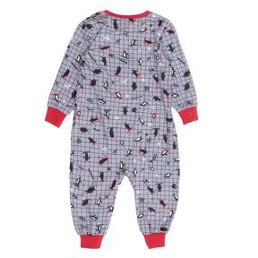 Pyjama pour bébé garçon par Nanö | F22P109 Gris Chiné | Boutique Flos, vêtements mode pour bébés et enfants