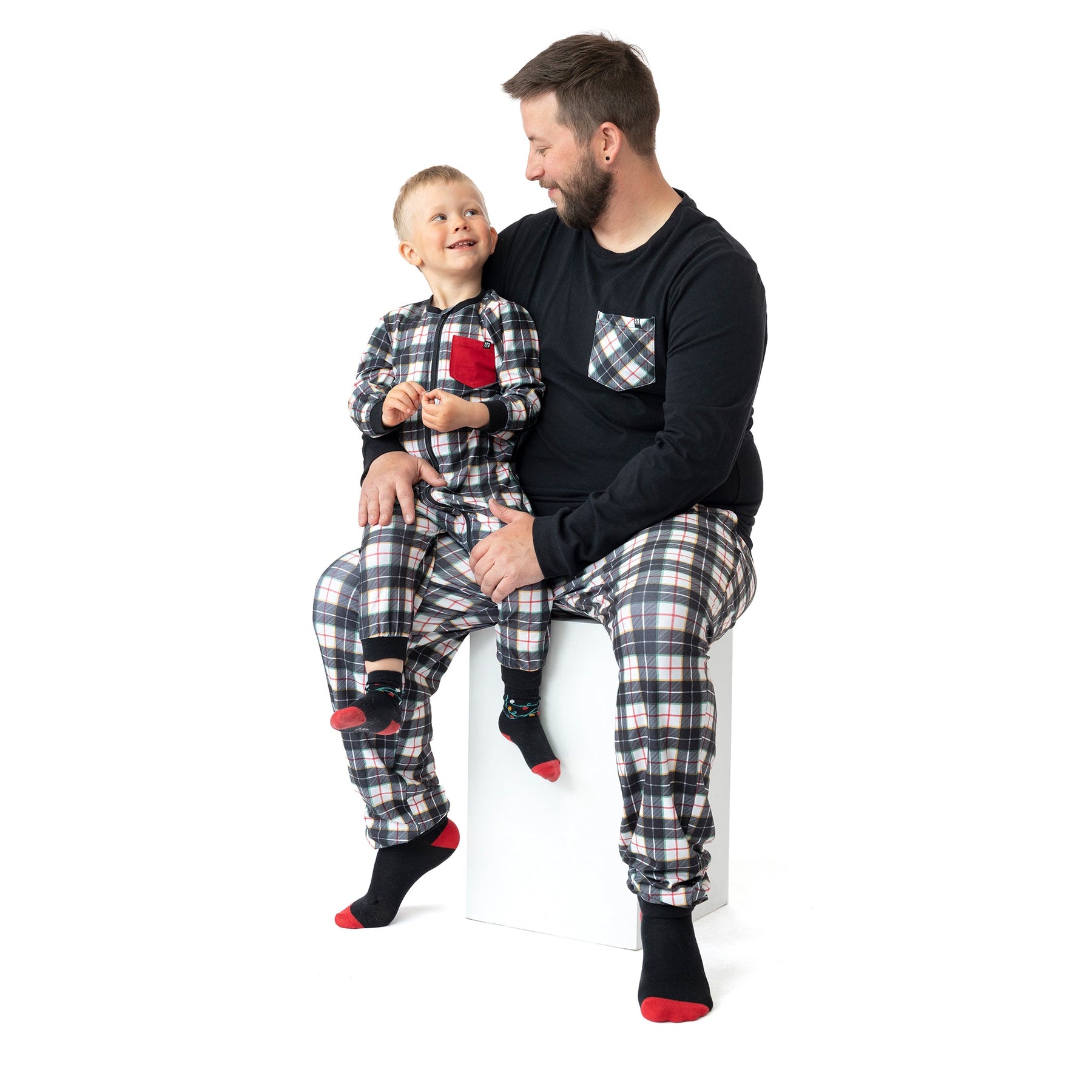 Pyjama pour bébé garçon par Nanö | F22P115 Noir | Boutique Flos, vêtements mode pour bébés et enfants
