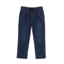 Pantalon pour enfant fille par Nanö | F2302-09 Denim Medium | Boutique Flos, vêtements mode pour bébés et enfants