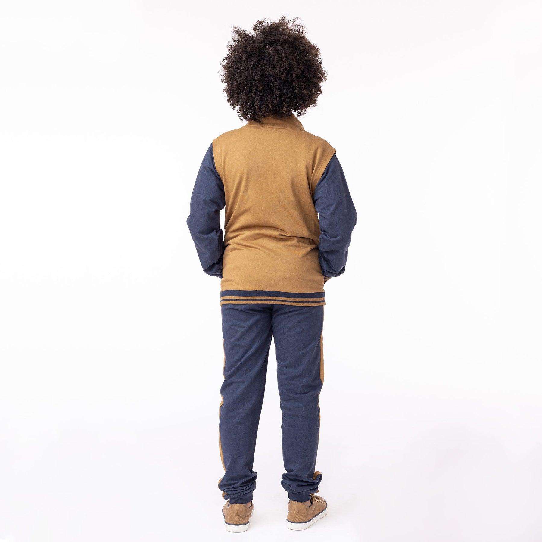 Pantalon de jogging pour enfant garçon par Nanö | F2305-10 Marine | Boutique Flos, vêtements mode pour bébés et enfants