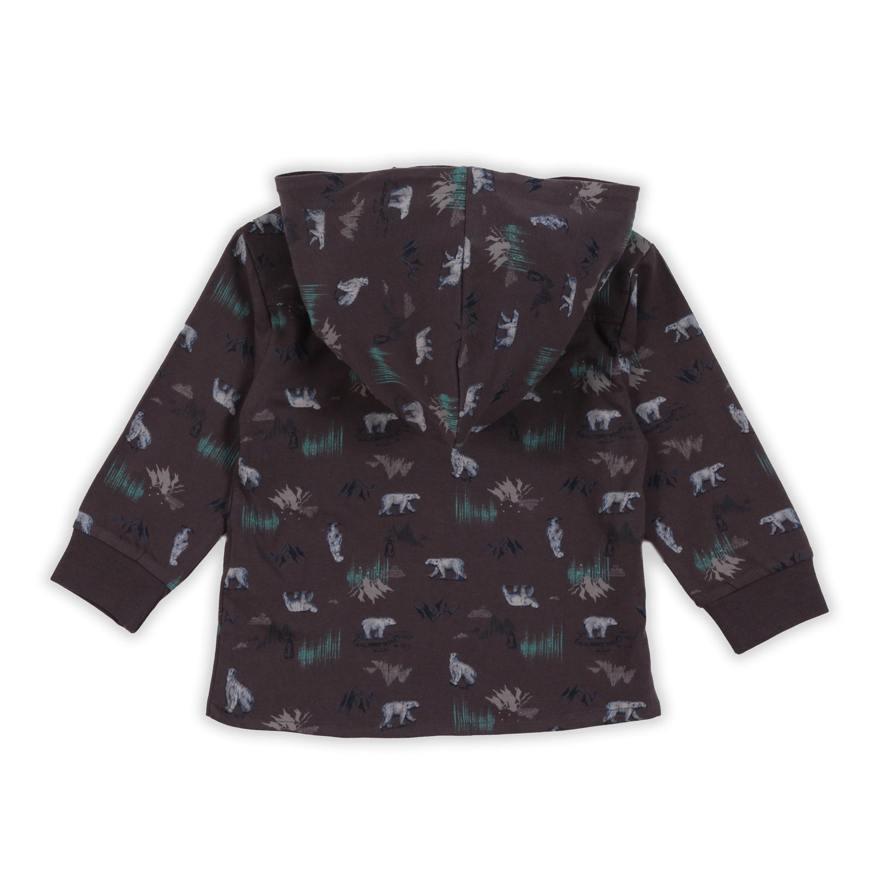 Chemise manches longues pour bébé garçon par Nanö | F2351-01 Charbon | Boutique Flos, vêtements mode pour bébés et enfants