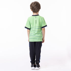 Pantalon athlétique pour enfant garçon par Nanö | F23A81-03 Noir | Boutique Flos, vêtements mode pour bébés et enfants