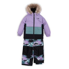 Habit de neige pour enfant fille par Nanö | Aimy/F23M272 Lilas | Boutique Flos, vêtements mode pour bébés et enfants