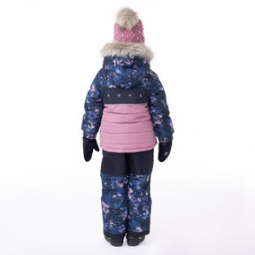 Habit de neige pour enfant fille par Nanö | Yasmine/F23M288 Marine | Boutique Flos, vêtements mode pour bébés et enfants