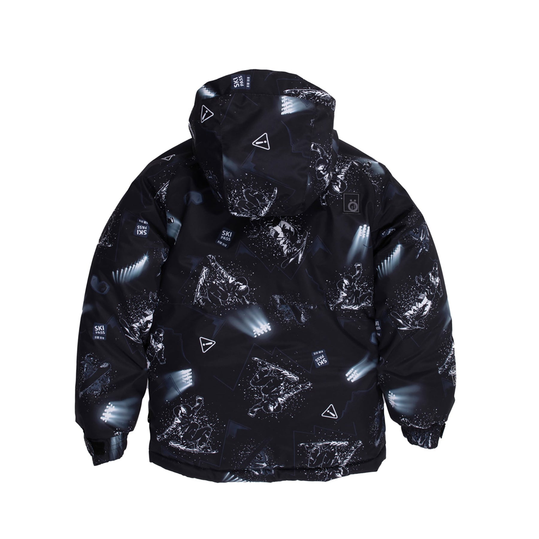 Manteau d'hiver pour enfant garçon par Snö | Thomas F23M327 Noir | Boutique Flos, vêtements mode pour bébés et enfants