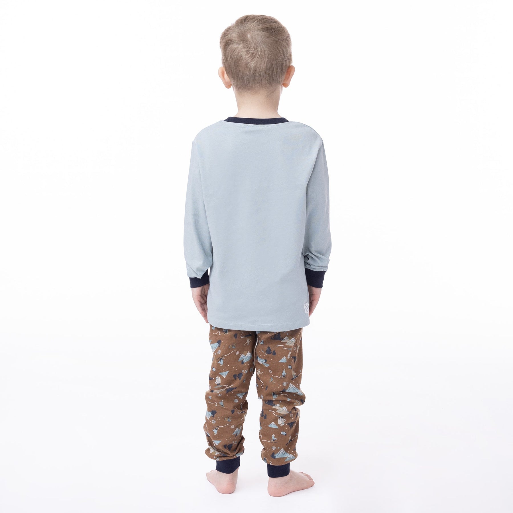 Pyjama pour enfant garçon par Nanö | F23P03 Turquoise | Boutique Flos, vêtements mode pour bébés et enfants