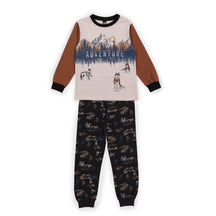 Pyjama pour enfant garçon par Nanö | F23P05 Beige chiné | Boutique Flos, vêtements mode pour bébés et enfants