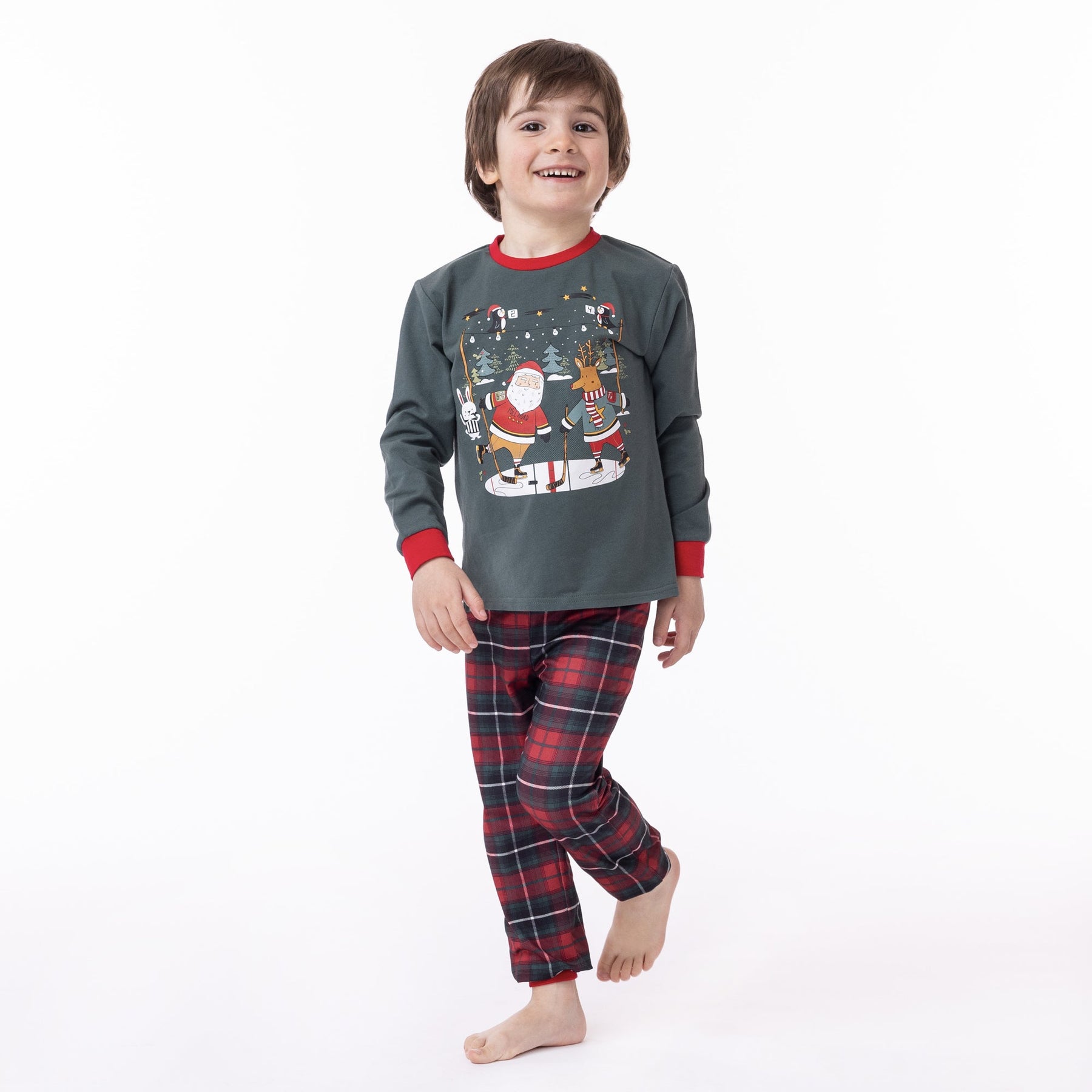 Pyjama pour enfant garçon par Nano | F23P11 Forêt | Boutique Flos, vêtements mode pour bébés et enfants