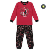 Pyjama pour enfant fille par Nano | F23P58 Rouge | Boutique Flos, vêtements mode pour bébés et enfants