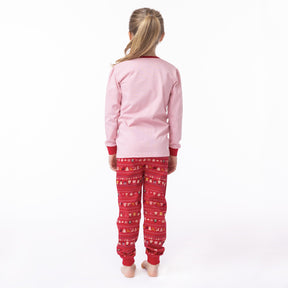 Pyjama pour enfant fille par Nano | F23P62 Rose | Boutique Flos, vêtements mode pour bébés et enfants