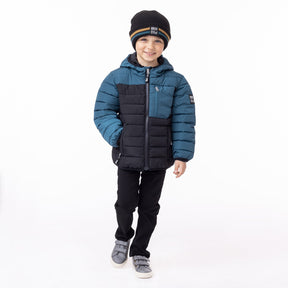 Tuque en tricot pour enfant garçon par Nanö | F23TU1251 Noir | Boutique Flos, vêtements mode pour bébés et enfants