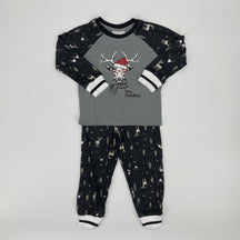 Pyjama pour enfant garçon par Nasri | NCSLKB00766 C.JET BLK REINDEER | Boutique Flos, vêtements mode pour bébés et enfants