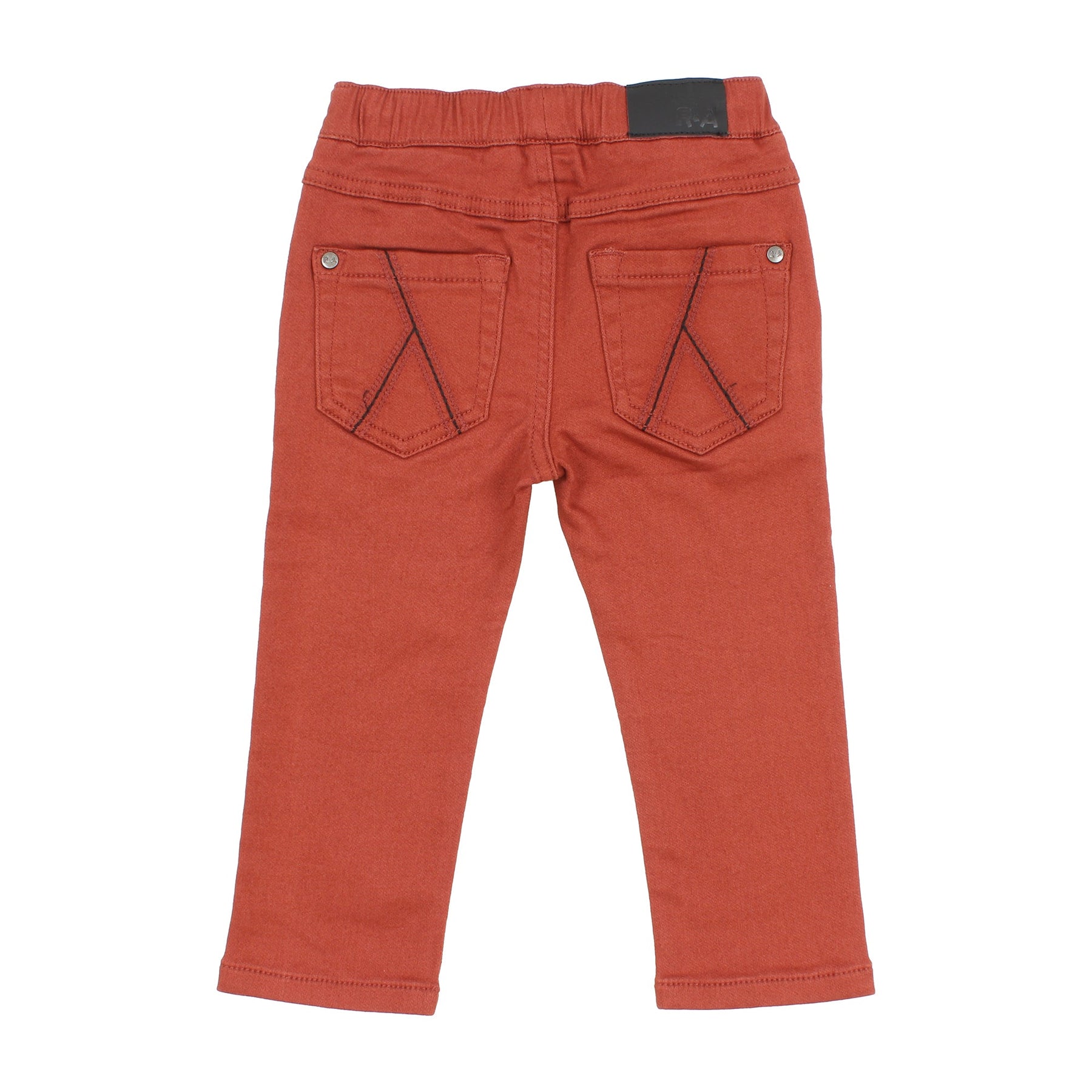 Pantalon pour bébé garçon par Romy & Aksel | RASPBB00746 MAHOGANY | Boutique Flos, vêtements mode pour bébés et enfants