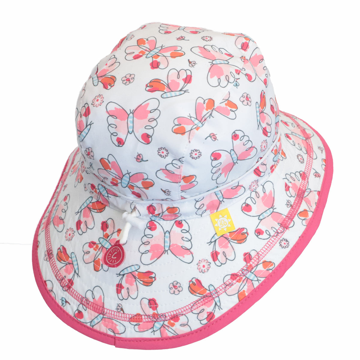 Chapeau pour enfant fille par Calikids | S1716 BUTTERFLY | Boutique Flos, vêtements pour bébés et enfants