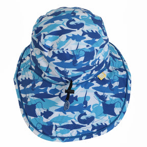 Chapeau pour enfant garçon par Calikids | S1716 SHARKS | Boutique Flos, vêtements pour bébés et enfants