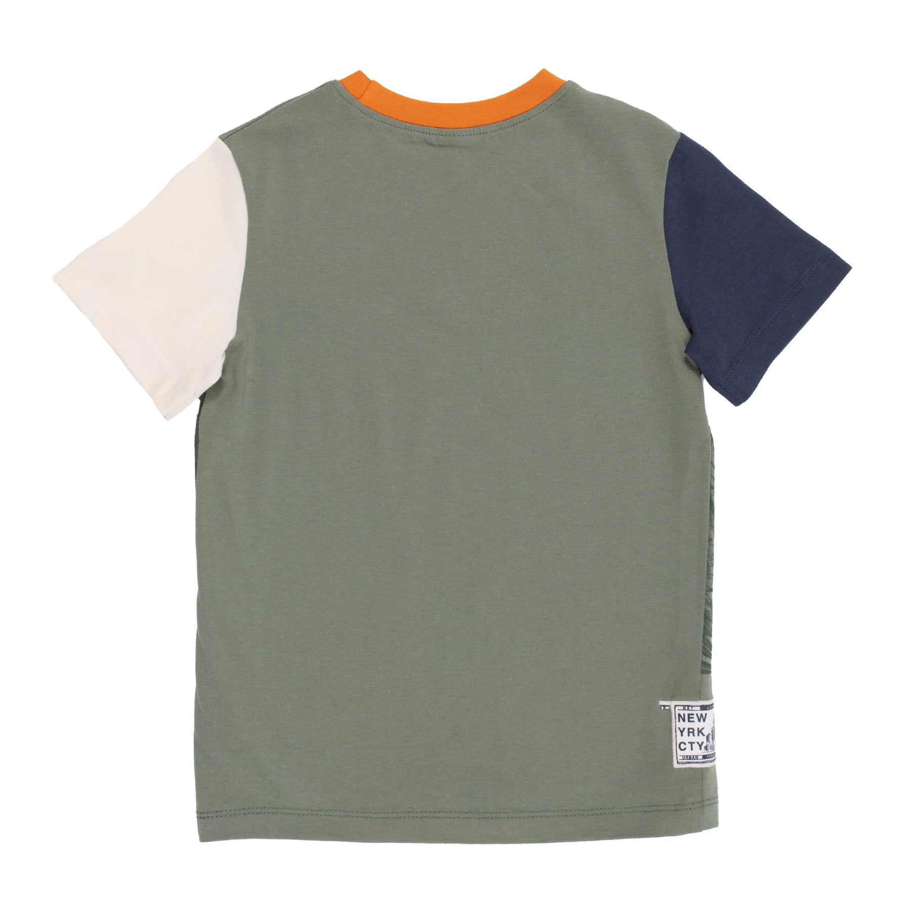 Chandail manches courtes pour enfant garçon par Nanö | S2203-09 Vert | Boutique Flos, vêtements pour bébés et enfants