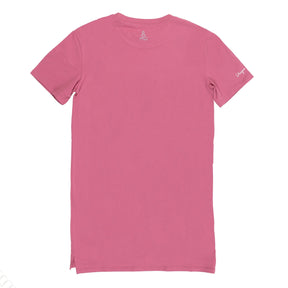 Robe T-shirt pour enfant fille et maman par Nanö | S22L50-10 Rose | Boutique Flos, vêtements pour bébés et enfants