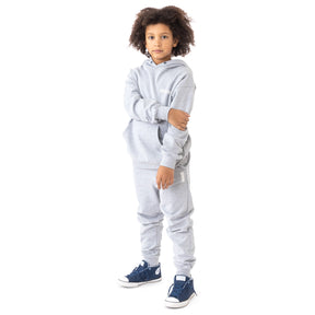 Coton ouaté pour enfant garçon par Nanö | S22L51-01 Gris chiné | Boutique Flos, vêtements pour bébés et enfants