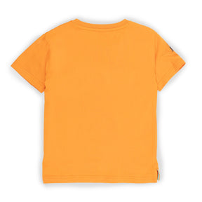 T-Shirt pour enfant garçon par Nano | S2301-03 Orange | Boutique Flos, vêtements mode pour bébés et enfants