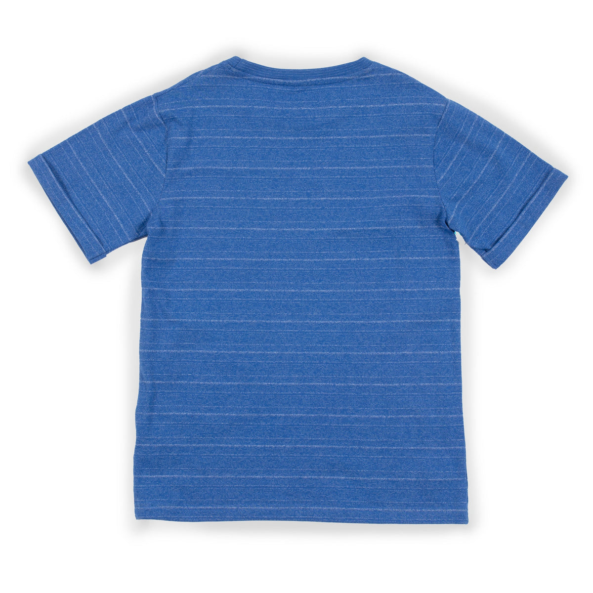 T-Shirt pour enfant garçon par Nano | S2301-11 Bleu chiné | Boutique Flos, vêtements mode pour bébés et enfants