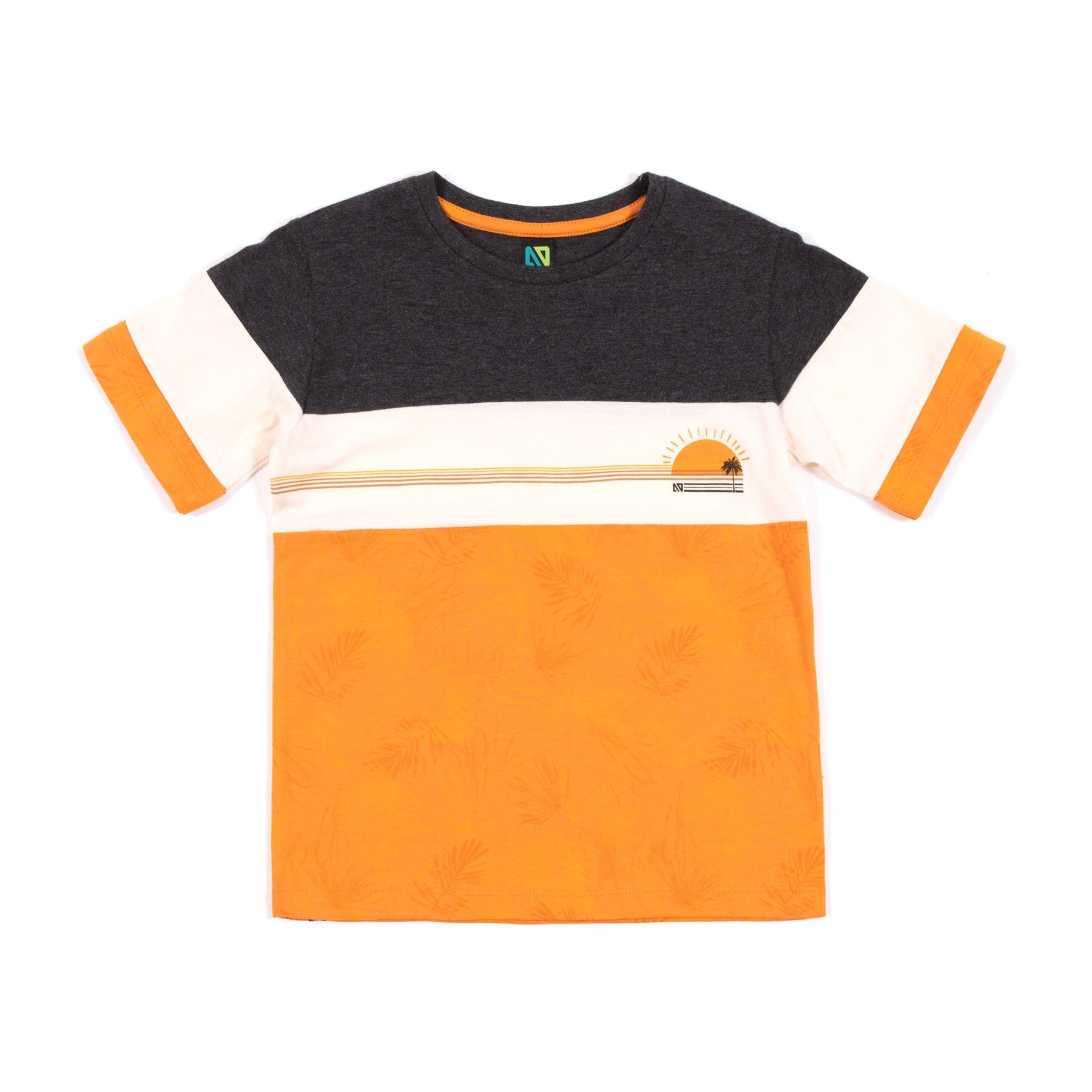 T-Shirt pour enfant garçon par Nano | S2305-01 Jaune | Boutique Flos, vêtements mode pour bébés et enfants