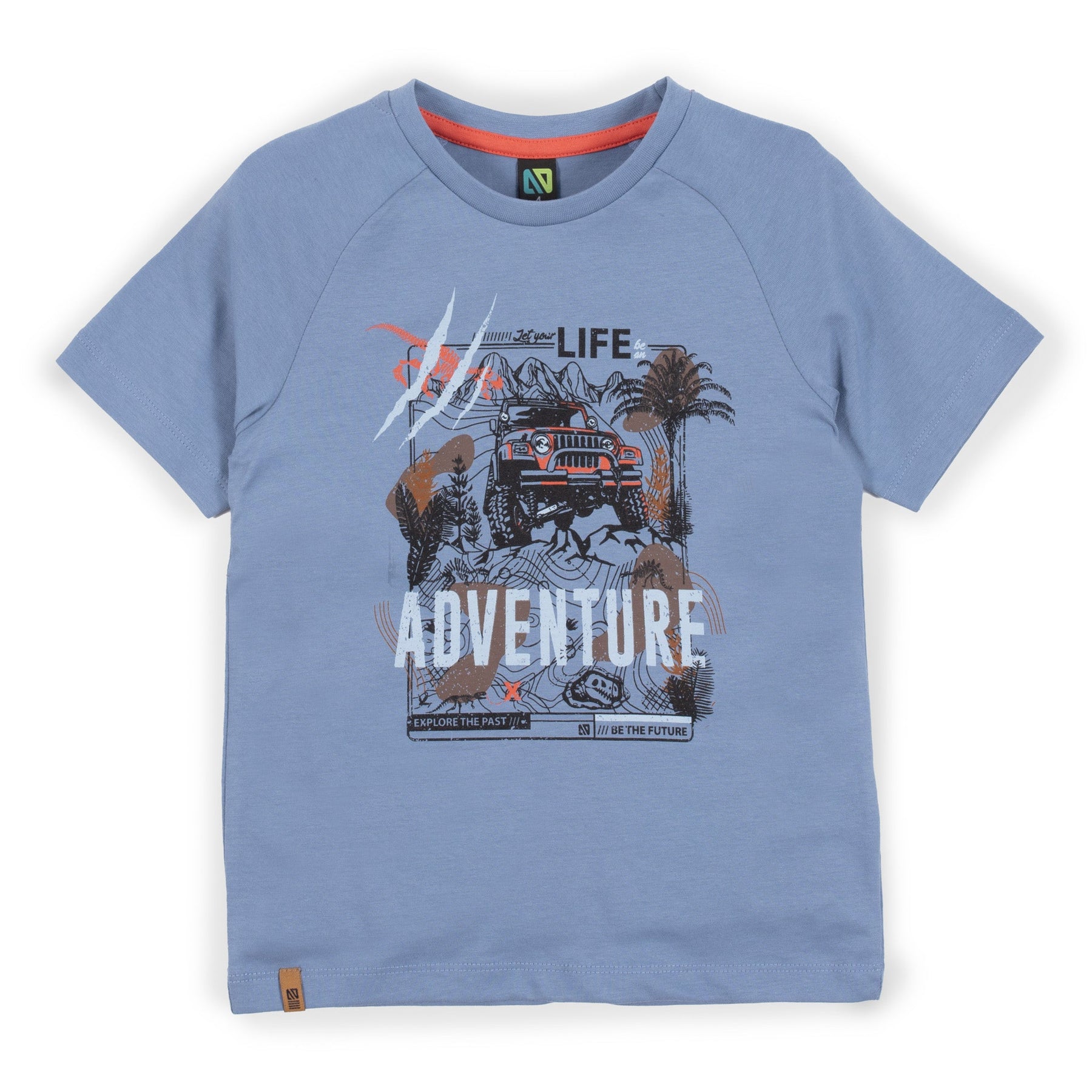 T-Shirt pour enfant garçon par Nano | S2305-06 Bleu Pâle | Boutique Flos, vêtements mode pour bébés et enfants