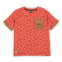 T-Shirt pour enfant garçon par Nano | S2305-12 Rouge | Boutique Flos, vêtements mode pour bébés et enfants