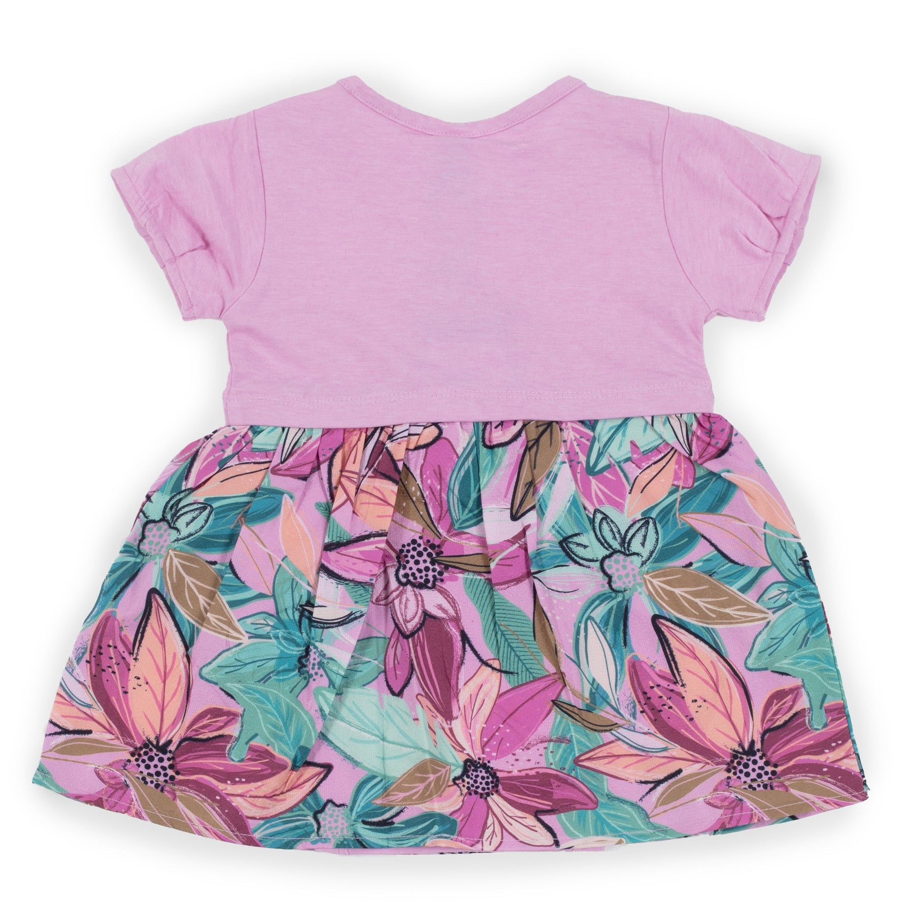 Robe pour bébé fille par Nano | S2352-01 Lilas | Boutique Flos, vêtements mode pour bébés et enfants
