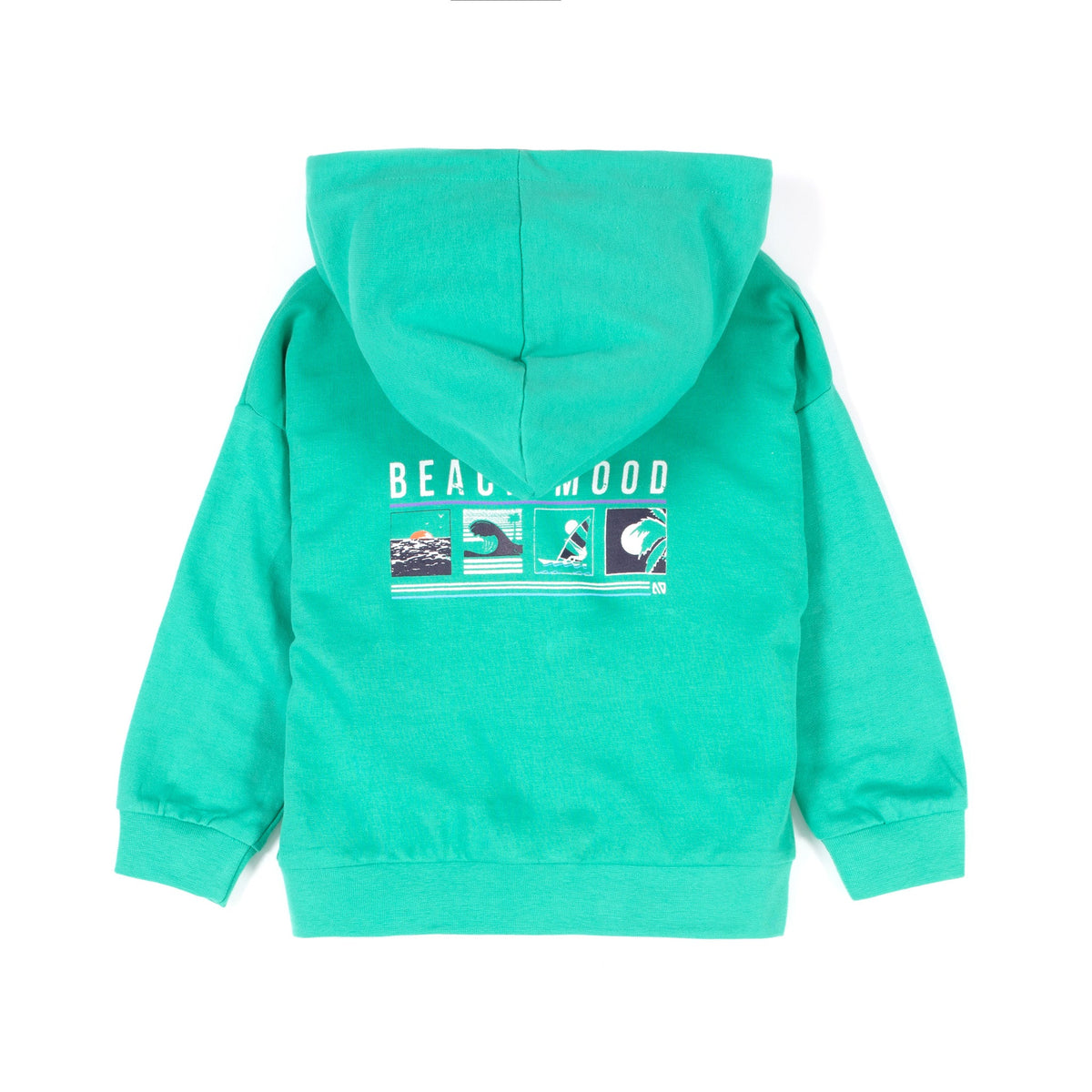 Veste à capuchon pour bébé garçon par Nano | S2357-11 Vert | Boutique Flos, vêtements mode pour bébés et enfants