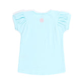 T-Shirt pour bébé fille par Nano | S2358-03 Turquoise | Boutique Flos, vêtements mode pour bébés et enfants