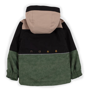 Manteau de pluie pour enfant garçon par Nano | S23M233 Vert | Boutique Flos, vêtements mode pour bébés et enfants